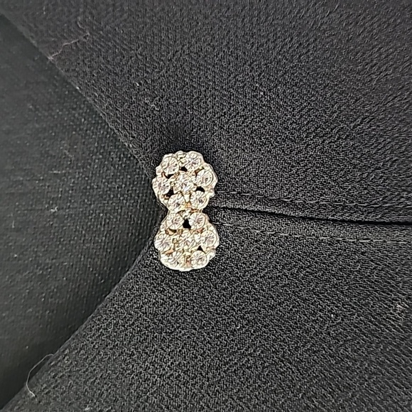 Tiered Rhinestone Caplet Dress - Picture 4 of 5